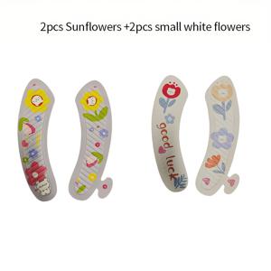 TEMU 세탁 가능한 변기 시트 커버 4개 세트-접착식 변기 시트 커버-변기 시트 커버 | 세탁 가능하고 재사용 가능한 변기 쿠션-귀여운 변기 시트 패드-사계절용 범용-세탁 가능한 커버-변기 시트 쿠션-파란색 변기 시트 커버-패딩 변기 시트