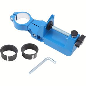 TEMU 360도 조절 가능한 드릴 비트, 전기 앵글 벤치 드릴 프레임, 견고한 고정 브래킷, 선반 침대 프레임용, 회전 드릴 프레임 도구 브래킷