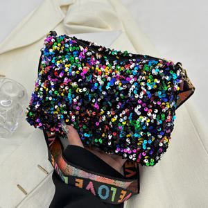 TEMU 여성 숄더백 - 크리스마스 및 가을/겨울 남녀 공용 스타일리시 크로스바디 백, 가볍고 조절 가능한 스트랩과 다중 포켓, 여행, 쇼핑, 데이트 및 학교에 적합