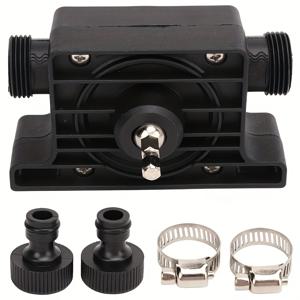 TEMU 자동 프라이밍 휴대용 핸드 드릴 워터 펌프 - 플라스틱 수동 워터 펌프, 간편한 작동, 컴팩트하고 사용자 친화적인 커넥터, 배수 및 운반에 편리함, 정원, 야외 사용, 수영장, 관개 및 배수에 적합