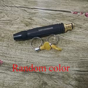 TEMU 차량 세척용 고압 물총 노즐, 가정용 물세척 및 식물 및 채소 물주기에 적합, 강력한 강화된 소프트 호스 노즐 특징