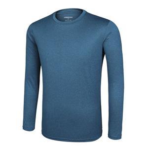 TEMU 남성 멜란지 긴팔 라운드 티셔츠 레귤러핏 맨라이프(SI42LT019M)