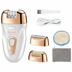 TEMU 삼합일체형 여성용 제모기, 전동 디지털 디스플레이 제모기, USB 충전식, 겨드랑이, 비키니, 전신 제모용