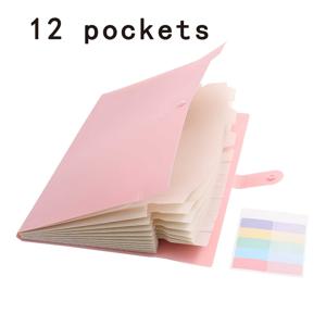 TEMU 신형 12단 아코디언 폴더 - A4 봉투 크기에 적합한 대용량 문서 및 자료 보관용, 가정, 학교, 사무실 및 여행에 적합