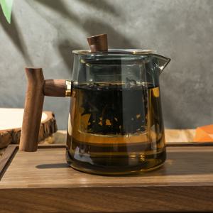 TEMU 1개 유리 병 물병 커피 냄비 일본 찻잔 뚜껑 포함 물병 유리 냉온 투명 유리 병 가정용품 뚜껑 포함 휴대용 우유 병 가정용품