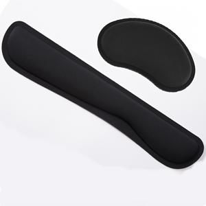 TEMU 2개 에르고노믹 컴퓨터 데스크탑 마우스 패드, 게이밍 및 노트북 사무용 메모리 폼 마우스 패드, 홈 마우스 패드 및 손목 지지대 세트