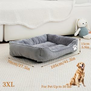 TEMU 사계절 범용 켄넬 매트 대형견 애완 동물 매트 고양이 모래 고양이 강아지 강아지 용품 강아지 침대 겨울철 따뜻함