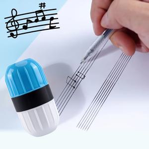 TEMU 악보 도장, 다섯 선과 여섯 선 줄谱 도장, 피아노 및 기타 음악 교구, 악보 표시 및 음악적 영감 간편하게 기록용