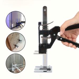 TEMU 1개 다기능 절약형 암 도구 - 벽 타일 위치 조정기, 높이 조절 가능, 문 및 캐비닛용, 금속 구조, 고정 브라켓, 전원 불필요