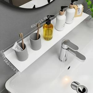 TEMU 금속 벽걸이 선반, 현대적 블랙 책장, 주방 및 욕실 액세서리, 침실과 거실 홈 데코, 플로팅 선반