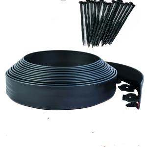 TEMU 정원 잔디밭 가장자리 솔루션은 PE 재질로 제작되었으며 길이는 10 M / 32.81 Ft, 높이는 5 Cm / 1.97 in입니다. 말뚝 30개가 장착되어 꽃밭, 나무 원형, 보도, 정원 잔디밭 분리 스트립 및 안뜰에 적합합니다.