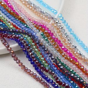 TEMU 3mm 컬러 플랫 라운드 코너 AB 유리 비즈 약 800개입, 여성 패션 직조 팔찌, 목걸이, 귀걸이 제작 및 주얼리 장식에 적합