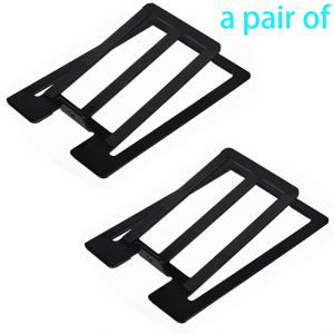 TEMU 경사형 데스크탑 스피커 스탠드, 소형 스피커 및 컴팩트 모델에 적합