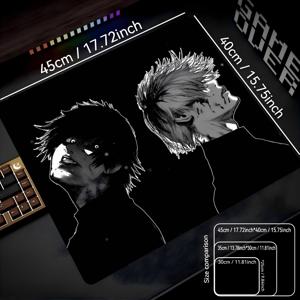 TEMU 240% 더 빠른 속도 & 부드러운 미끄럼 방지 표면, 지문 방지 강화 유리, 레이저 각인 패턴, 99.9% 빛 투과율 및 나노 코팅 - 라이트/아이/Laser/블루 예티 마우스 호환 가능, 내구성 있는 PC/사무실/게이밍용 글라스 게이밍 마우스패드