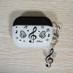 TEMU 심플한 폴카 도트 음표 패턴 에어팟 케이스, 에어팟 1, 2, 3, 4, 에어팟 프로, 에어팟 프로 2, 에어팟 프로 3용; 귀여운 만화, 혁신적인, 남녀공용