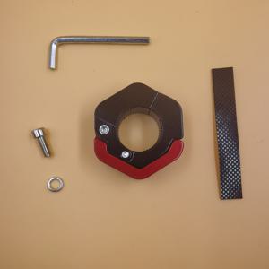 TEMU 1-2 블랙/레드 전기 자전거 금속 후크, 무드릴 헬멧 마운트 - 자전거 및 용 다기능 프론트 액세서리, 자전거 보관 솔루션, 모던 후크, 튼튼한 후크, 도시 라이더를 위한 특별한 제품