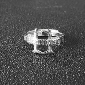 TEMU 스타 G-Dragon의 같은 반지로 구성된 서포트 상품, 고급 반지 추가, 니치 디자인, 핑거링