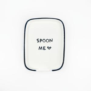 TEMU 1개 HELNBER 화이트 세라믹 스푼 홀더 