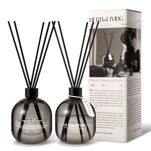 TEMU [1+1] 520ml 허브앤리빙 홈 디퓨저 실내방향제 집들이선물 호텔 라운지 욕실 백화점 고급 우디향