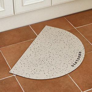 TEMU 반원형 북유럽 감성 현관 욕실 매트