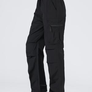 TEMU 여름 여성용 아웃도어 스포츠 바지, 지퍼 포켓 디자인, 캐주얼 하이킹 및 클라이밍에 적합, 봄, 가을 야외 활동 (트레킹 및 캠핑 포함)에 이상적