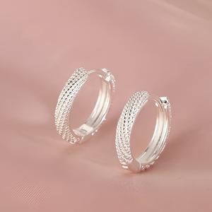 TEMU 여성을 위한 우아한 헤일로 스타일 귀걸이 한 쌍, 비정형 꼬인 링 귀걸이, 클래식한 결혼식 및 약혼 귀걸이, 데일리 파티 및 기념일 선물 주얼리