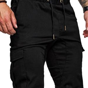 TEMU 여름용 멀티 포켓이 있는 남성용 단색 카고 반바지