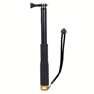 TEMU 셀카봉, 19인치/48cm 휴대용 연장 막대, 컴팩트한 손잡이, 조절 가능한 모노포드 폴, Gopro Hero 12 11 10 6 5 4 Session AKASO DJI Osmo Action Insta360X3 등과 호환