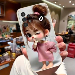 TEMU 삼성 갤럭시 A04S A05 A05S A06 A13 A15 A22 A23 A24 A25 A32 A33 A34 A35 A52 A52S A53 A54 A55 A56 S21 S21+ S22 S22+ S23 S23+ S24 FE S25 플러스 S25 울트라 S25 엣지 5G 폰 케이스 - 패션 귀여운 멋진 아트 디자인 남녀공용 프린팅-P6841