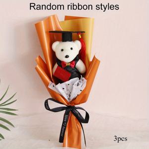 TEMU 3pcs 졸업 시즌 꽃束 시뮬레이션 꽃 사진 속도 DIY 작은 꽃 꽃집 홈 장식