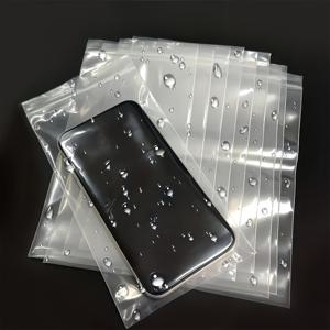 TEMU 투명 방수 폰 파우치 - 두꺼운, 방진, 자체 밀봉 PE 가방, 터치 스크린 보호용, 재사용 가능, 모바일 기기용 이상적, 폰 보호 | 투명 디자인 | 내구성 있는 폰 케이스, 폰 파우치