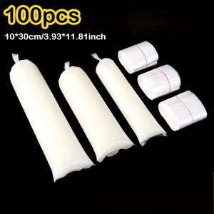 TEMU 100개입 30/40/50cm 특대형 및 강화형 일회용 냉동실 필러백 - 수제 DIY 식품 등급 소재, 냉동용 특수 플랫마우스 용기, 식품 운반 및 보관에 적합 - 음료, 과일, 얼음 조각, 커피 등, 휴대용 아이스필러백 및 냉동실 보관백, 야외 주방 도구, 캠핑, 피크닉, 야외 활동에 적합, 쿨러 및 피크닉 필수품