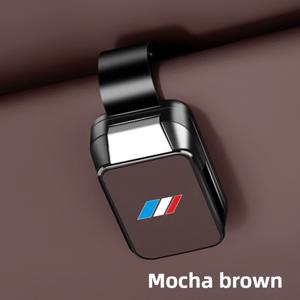 TEMU 스포츠 자동차용 차량 햇빛 가리개 보관함, 안경 정리함 및 안경 수집함, 내구성이 뛰어난 ABS 소재로 제작된 마감이 있는 차량용 안경 홀더, 대부분의 차량 모델에 적합