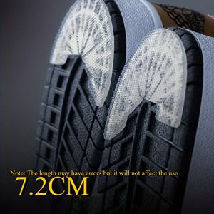 TEMU 인겜용 내구성 고무 신발 밑창 자체 접착식 마모 방지 패치, 운동화 및 농구화용 미끄럼 방지 스티커, 운동, 농구 및 가죽 신발에 적합