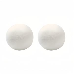 TEMU 2개입 8cm/3.35in 특대형 재사용 가능 정전기 방지 세탁볼, 주름 제거용 펠트 섬유유연제, 건조 시간 단축, 정전기 감소, 섬세한 의류 및 모든 직물에 안전, 무해한 천연 섬유 케어