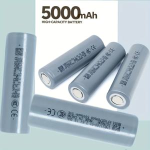 TEMU 장난감 자동차 충전식 팬 손전등 등을 위한 대용량 21700 충전 배터리 5000mAh 3.6V