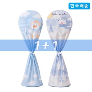 TEMU 1+1 캐릭터 스판 캐릭터 선풍기 커버 보관함 덮