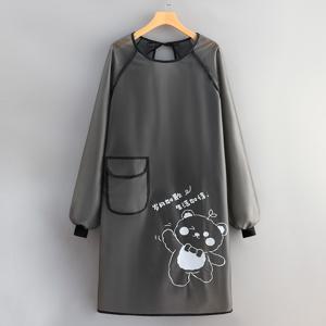 TEMU 작업복 바지 1개, 작업복, 앞치마 — 긴소매, 손으로 닦을 수 있음, 앞면 및 뒷면 사용을 위한 양면 앞치마