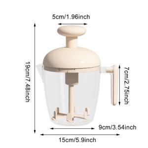 TEMU 수동 계란 거품기 및 크림 믹서 - 식품 등급 플라스틱 베이킹 컵, 가정용 수동 베이킹 도구, 계란 거품, 크림, 반죽 및 휘핑 크림을 위한 다기능 믹서 - 베이킹에 이상적인 선택, 훌륭한 휴일 선물, 크리스마스 선물