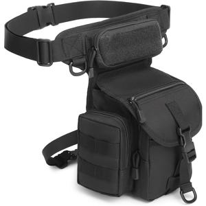 TEMU 야외용 드롭 레그 파우치 백 허벅지 가방 팩 스포츠 허리 가방 팩 레이싱 자전거 사이클링 하이킹 승마용