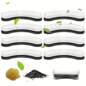 TEMU Npet 고양이 정수기 모델 WF050 및 WF100용 교체 필터, 8개 또는 12개 팩으로 구매 가능