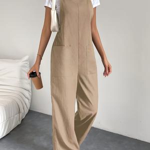 TEMU 6072-2 홀터넥 점프수트 - 가슴 둘레 측정이 어려움, 마네킹 사이즈 참고용