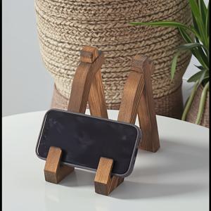 TEMU 나무 책장, 가정용 레시피 스탠드, 냄비 뚜껑 홀더, 원목 진열대, 나무 태블릿 스탠드, 휴대용 휴대폰 거치대, 나무 수납 선반, 다기능 책 읽기 스탠드