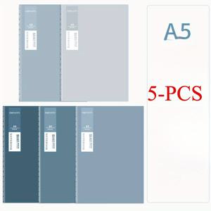 TEMU 5개 A5 정교한 노트 (바느질 제본), 각 38매 76페이지, 학습 및 사무용 노트에 적합, 간편한 커버 다이어리, 학습 및 사무용 레트로 필기 노트로 사용 가능