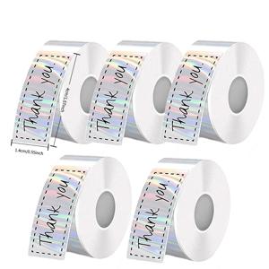 TEMU 레이저 라벨 테이프 5롤 800개, Phomemo Q30 Q30S/Q31/Q32/D30/D35/D30S/P15 호환 스티커 라벨, Phomemo Q30/D30 시리즈 라벨 프린터용 라벨 테이프, 학교, 가정, 교회에 적합한 D30 라벨