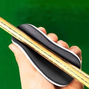 TEMU 프로페셔널 당구 큐 샤프트 스펀지 폴리싱 패드 - 풀 큐 유지보수용, 화학물질 없는 큐 스틱 클리닝 패드, 당구 큐 로드 호환, 폴리싱 액세서리 미포함