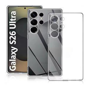 TEMU 폰 케이스: 투명 +TPE 모바일폰커버, 삼성 갤럭시 S26 울트라 갤럭시 S26 플러스 갤럭시 S26 엣지 갤럭시 S26용, 크리스탈클리어 충격방지 노란변색 방지 렌즈 올인원 - 클리어