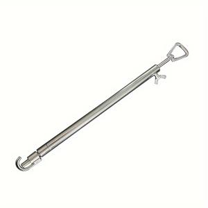 TEMU Goodra 자동차 금속 덴트 복원 보조 도구 풀러 후크 수동 도구 (차량 후드 리프팅 및 스트레칭용)