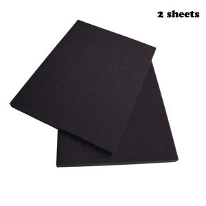 TEMU 2개입 보호 포장 폼 패드, 재단 가능한 공예 폼 시트, 케이스, 공구 상자, 카메라 보관, 보드 게임 보관 및 공예용 폴리우레탄 쿠션 삽입재, 길이 15.75인치 x 폭 11.81인치