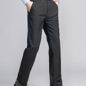 TEMU [다윈 셀렉션] 남성용 플러스 사이즈 정장 바지 & 캐주얼 팬츠, 고품질 남성용 플러스 사이즈 바지, 0XL, 1XL, 2XL, 3XL, 4XL, 5XL, 6XL, 플러스 사이즈